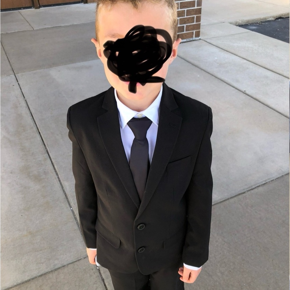 Chaps Black Suit Jacket